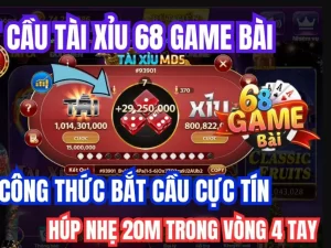 Tài Xỉu 68game - Cá Cược Thỏa Thích Ăn Tiền Cực To